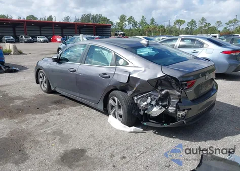 2019 Honda Insight Lx from USA, damaged, VIN 19XZE4F11KE009848